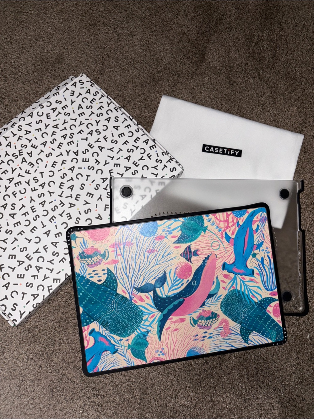 Casetify “Under the Sea by Grace Andersson” Bounce Mackbook Pro 16-inch Case
